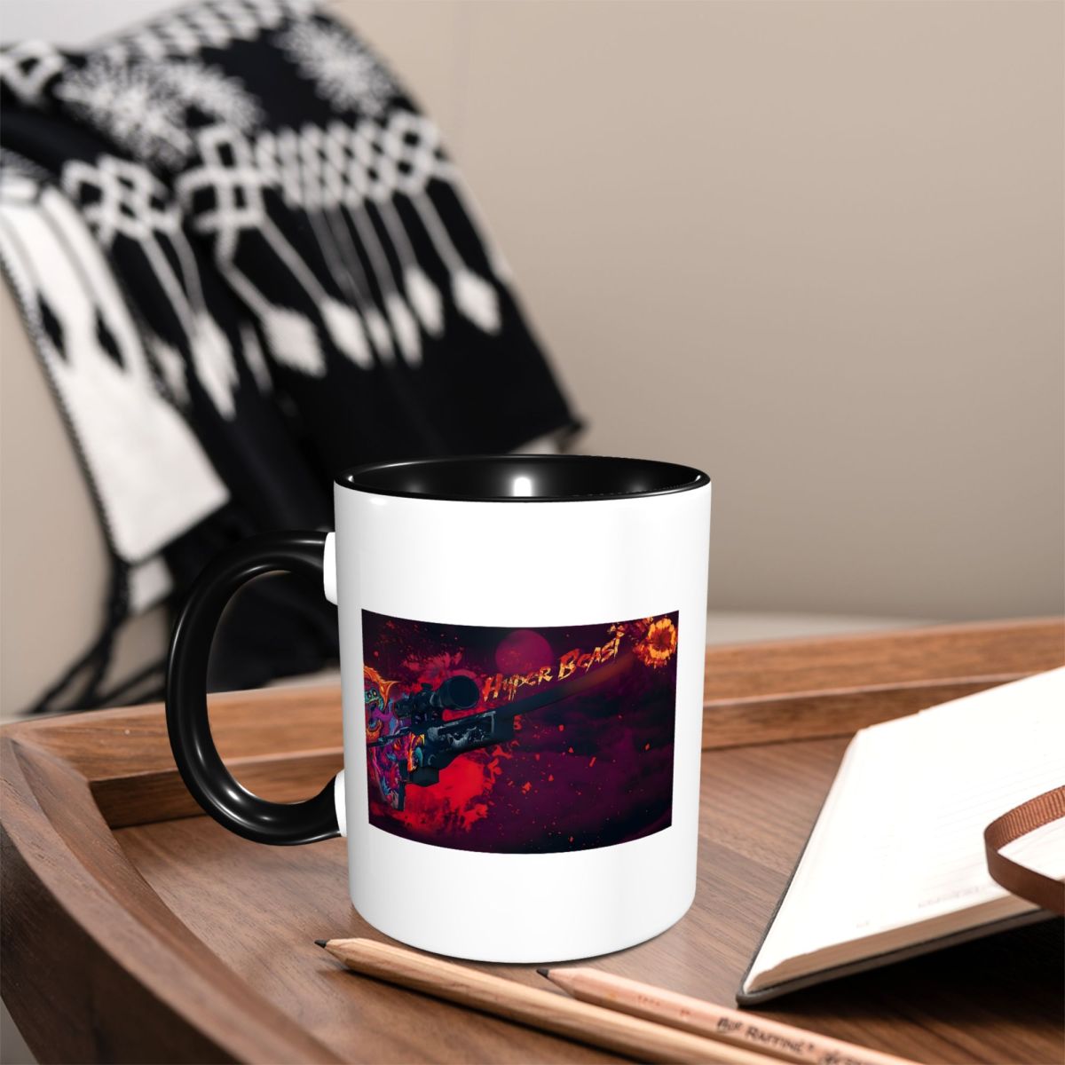 Coffee Tea Photos - Hyper Beast Kapak Fotoğrafı Kupa Komik