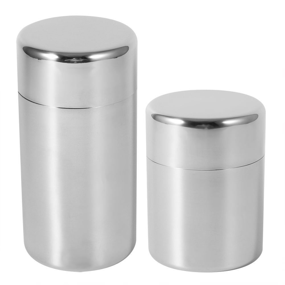 Coffee Tea And Sugar Canisters - Paslanmaz çelik çay yaprağı teneke kutu