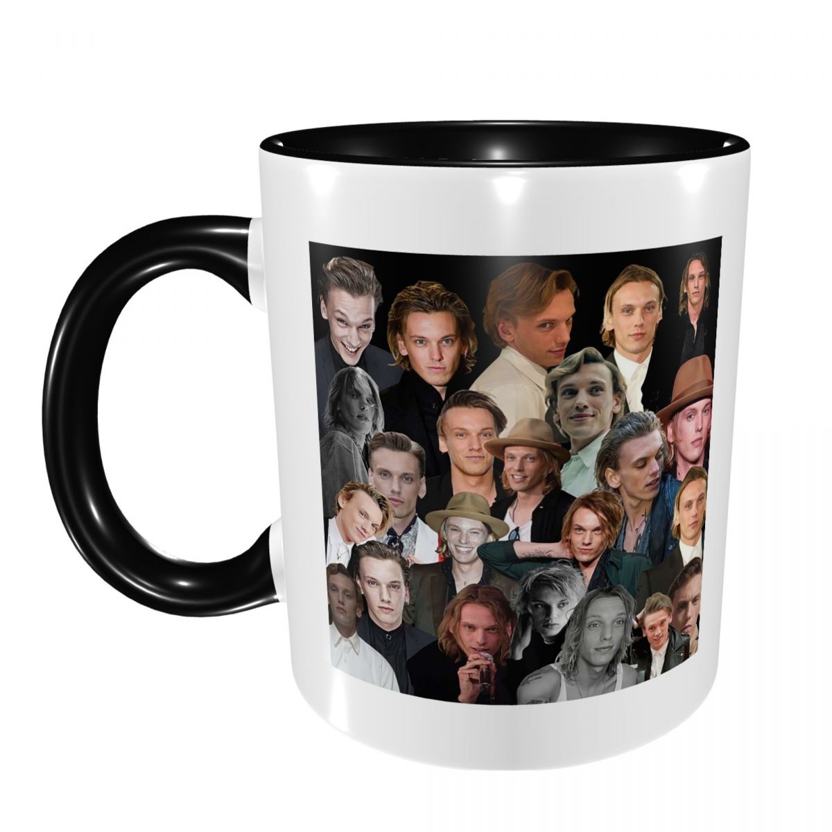 Coffee Tea Photos - Jamie Campbell Bower Fotoğraf Kolaj Kupa