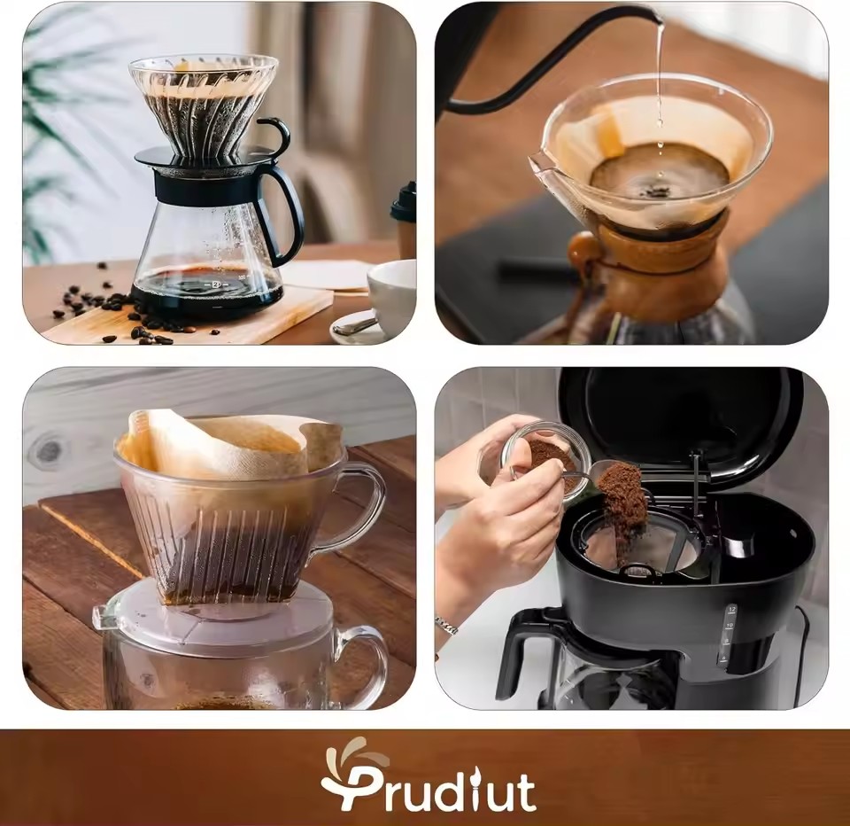 Coffee Tea Bags - 50 adet/takım kütük hamuru kağıt kahve