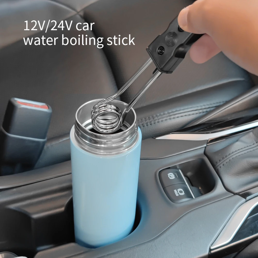 Switching Coffee To Tea - Taşınabilir 12V 24V araba daldırma isıtıcı