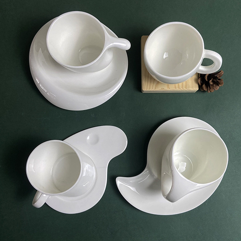Coffee Tea Home - 1 takım seramik kahve fincanı tabak
