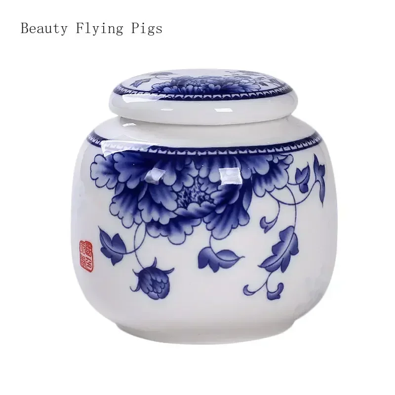Coffee Tea And Sugar Canisters - 8x8cm seramik beyaz porselen küçük aperatif