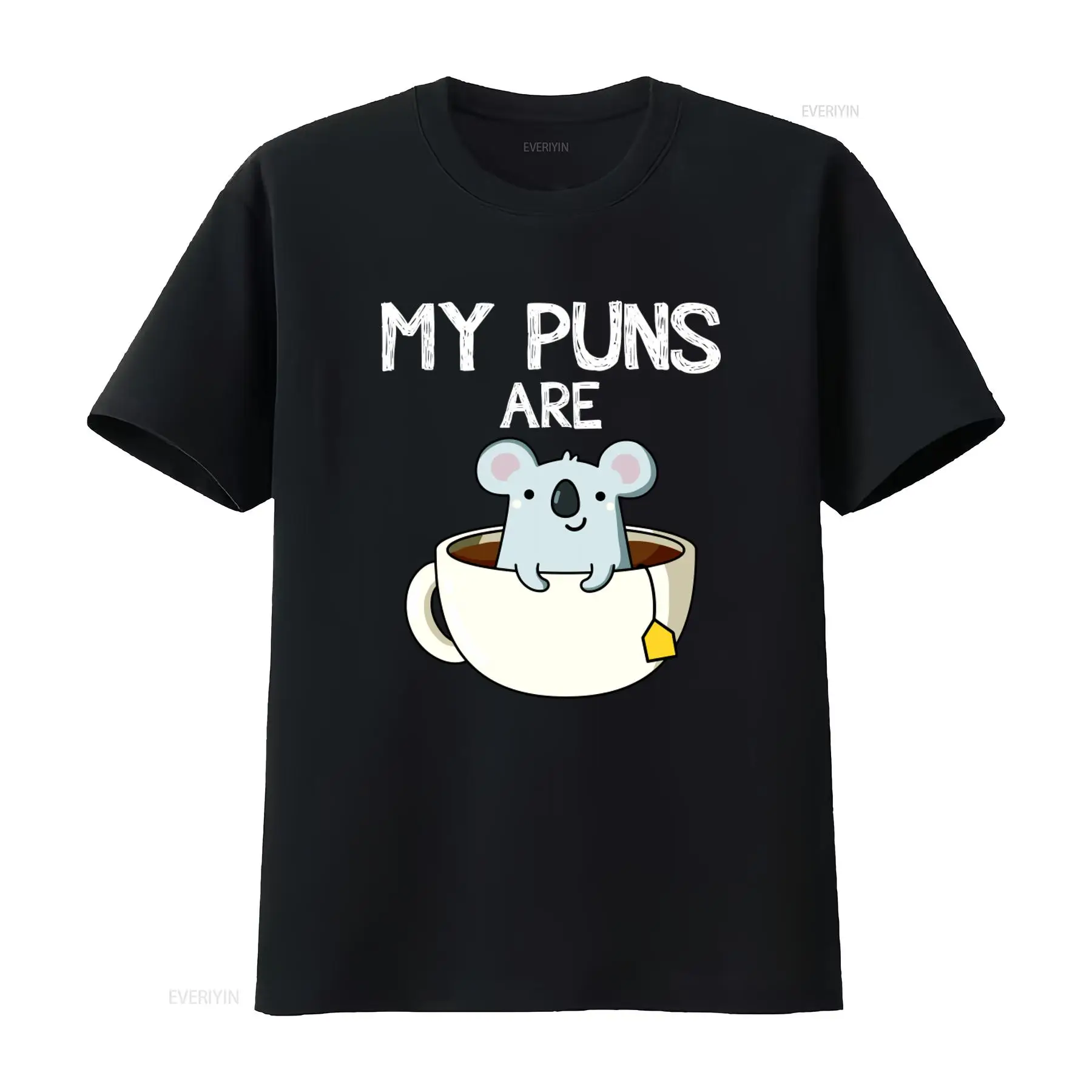 Coffee Tea Jokes - Komik Kelime Oyunlarımlarım Koala Çayı Tasarımlı