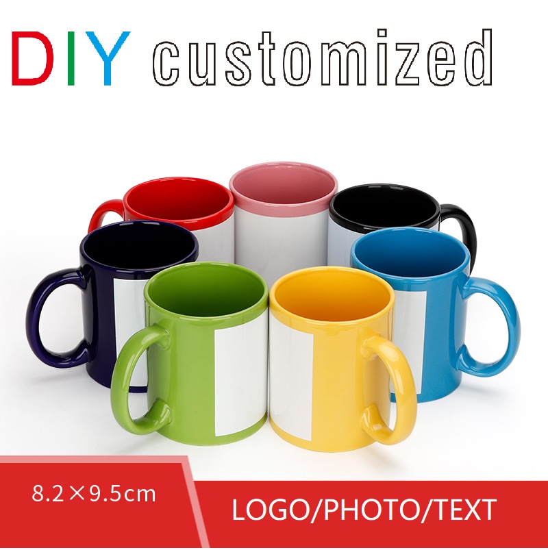 Siyah Fincan DIY LOGO Seramik  - Coffee Tea Photos incelemesi ve fiyatı
