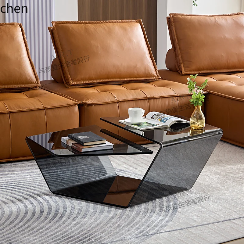 W5.19 Yaratıcı Cam Sehpa Moder - Coffee Tea Home incelemesi ve fiyatı