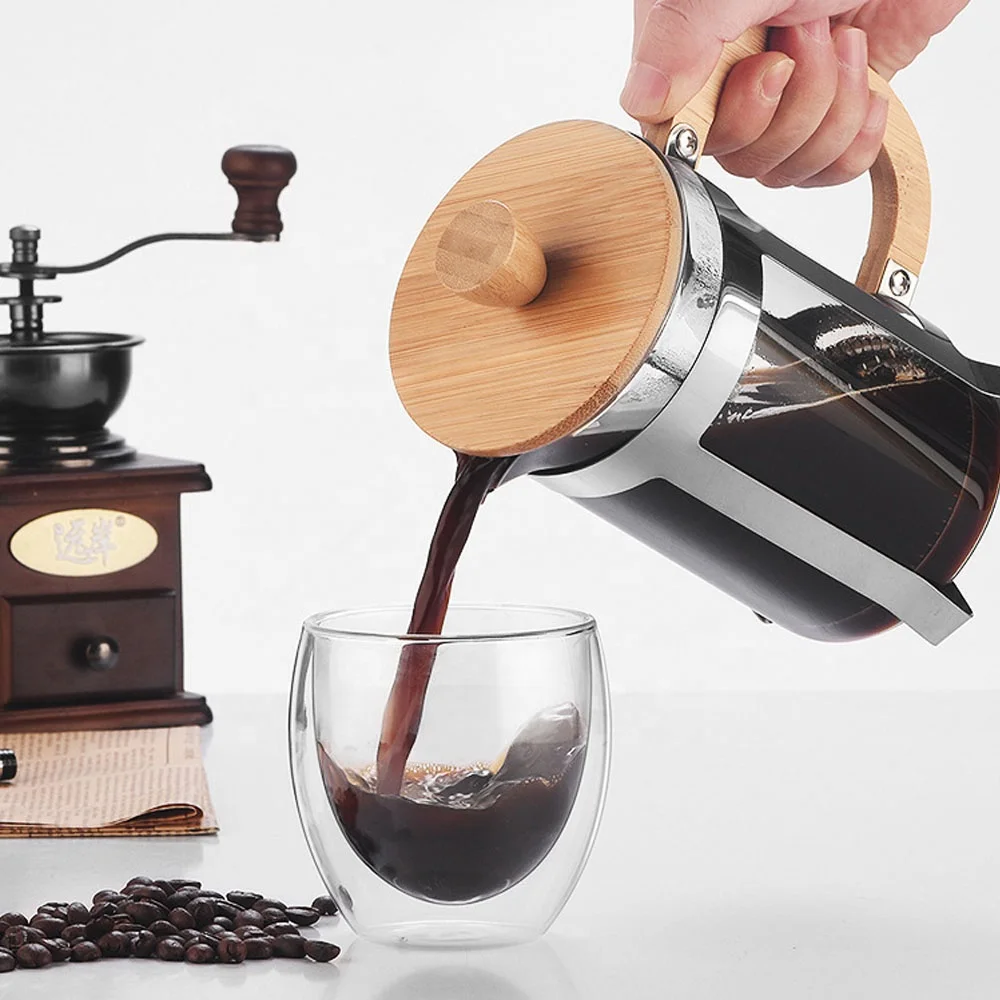 350/600ml Paslanmaz Çelik Pres - French Press Glass incelemesi ve fiyatı