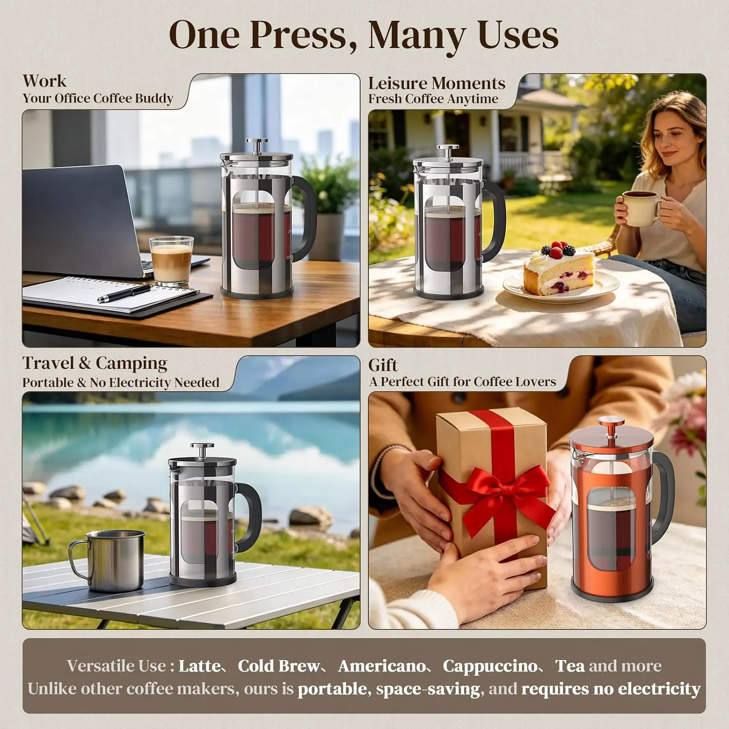 French Press Kahve Makinesi 34 - French Press Glass incelemesi ve fiyatı