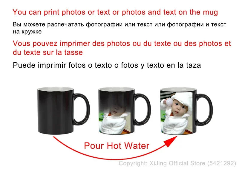 DIY fotoğraf siyah kupa sihirl - Coffee Tea Photos incelemesi ve fiyatı