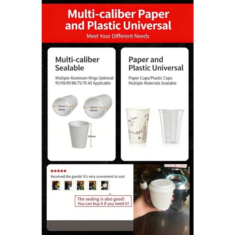 Otomatik Plastik Bardak Kapatm - Coffee Tea Cup incelemesi ve fiyatı