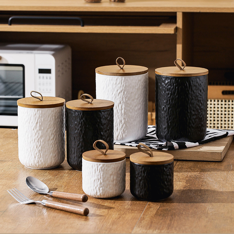 Kaya Desenli Seramik Çay Sakla - Coffee Tea And Sugar Canisters incelemesi ve fiyatı