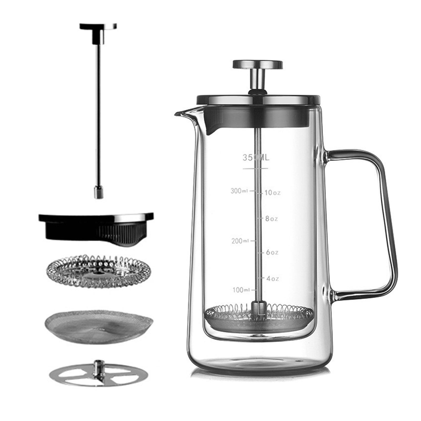 Çift Katmanlı Fransız Pres Pot - French Press Glass incelemesi ve fiyatı