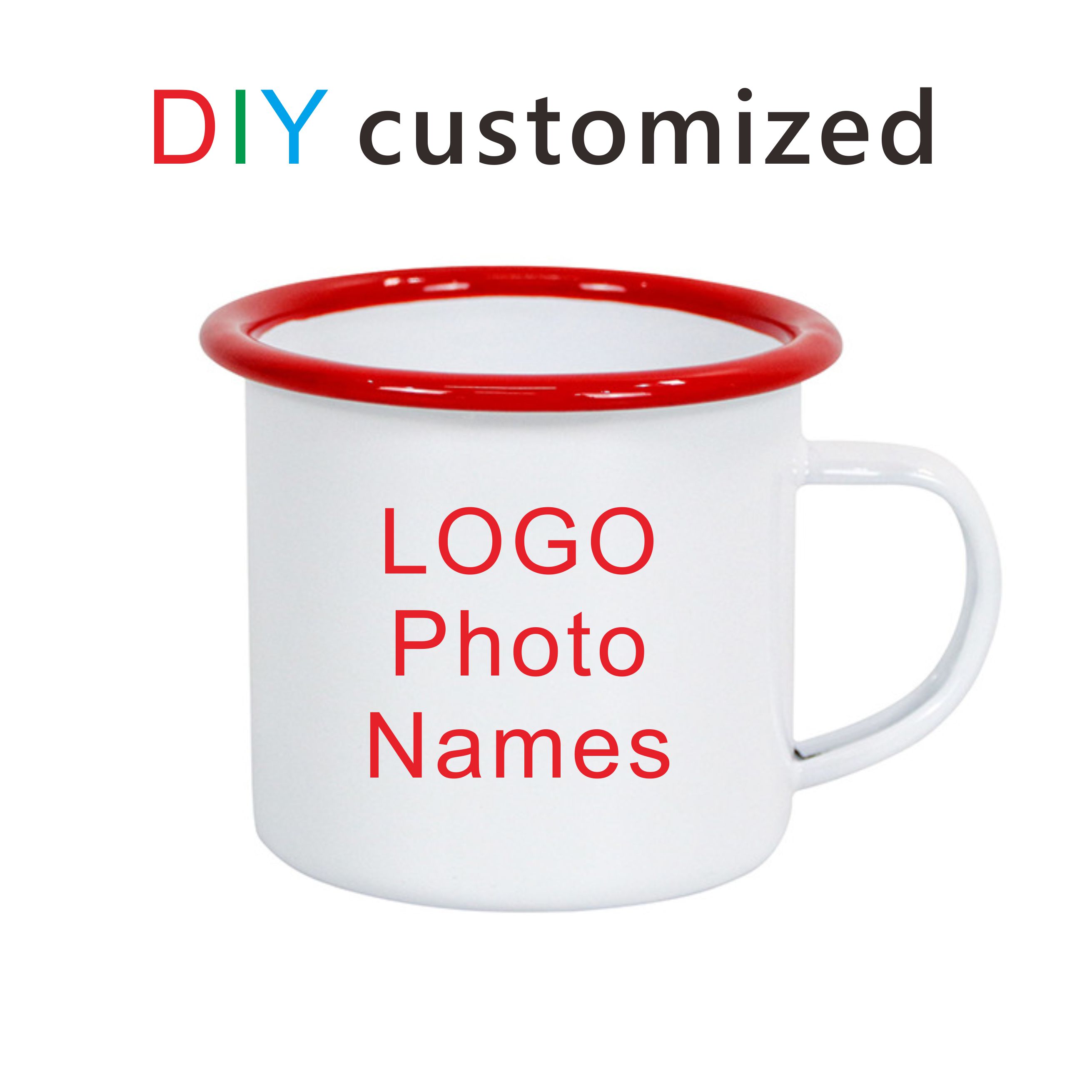 Kişiselleştirilmiş Emaye Metal - Coffee Tea Photos incelemesi ve fiyatı