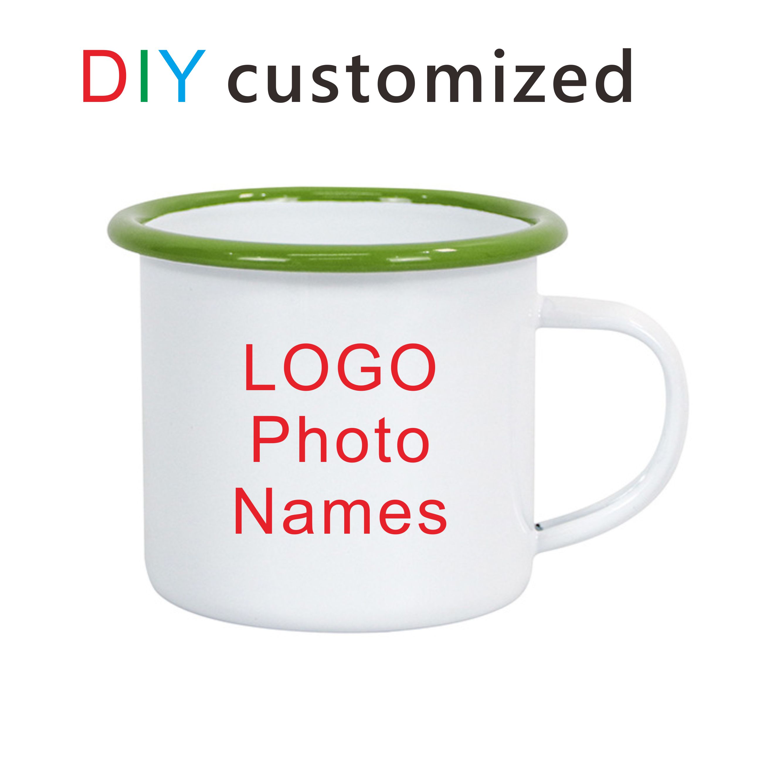 Kişiselleştirilmiş Emaye Metal - Coffee Tea Photos incelemesi ve fiyatı