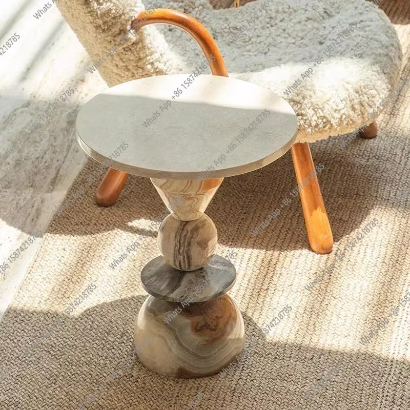 XS Yuvarlak Mermer Sehpa Öğled - Coffee Tea Nook incelemesi ve fiyatı