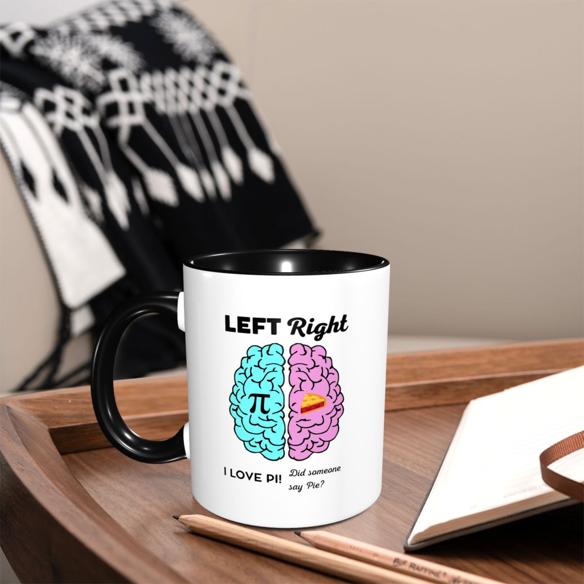 Sol Sağ Beyin Yarım Küresi Pi  - Coffee Tea Jokes incelemesi ve fiyatı