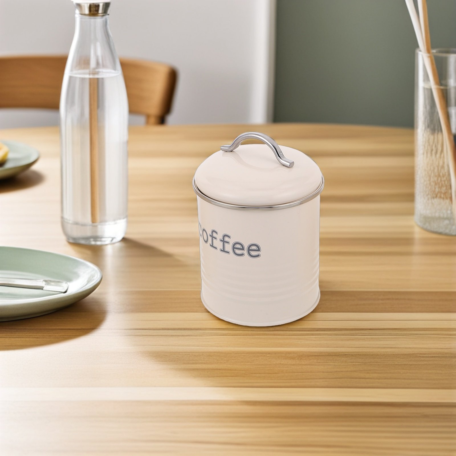 3 adet mühürlü kahve çekirdeği - Coffee Tea And Sugar Canisters incelemesi ve fiyatı