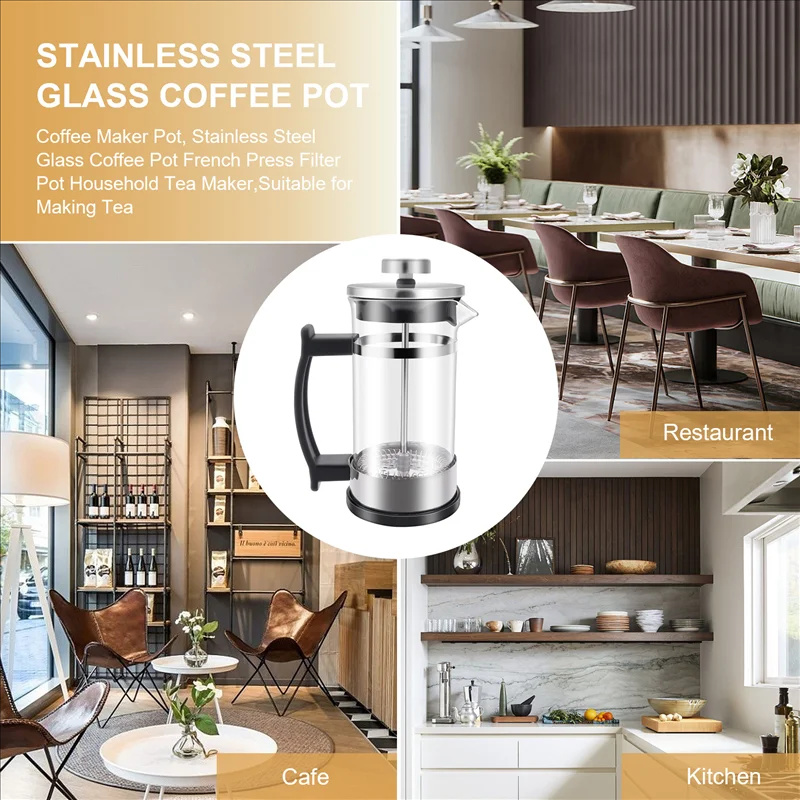 Kahve French Press Potu Filtre - French Press Glass incelemesi ve fiyatı